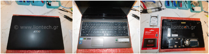 Service Laptop Acer Aspire 5750G